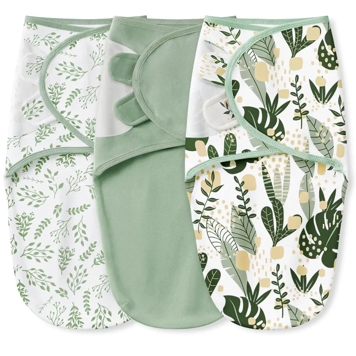 Yoofoss Adjustable Cotton Swaddle 3 Pack, reference B0D878QCZR, gallery image 4
