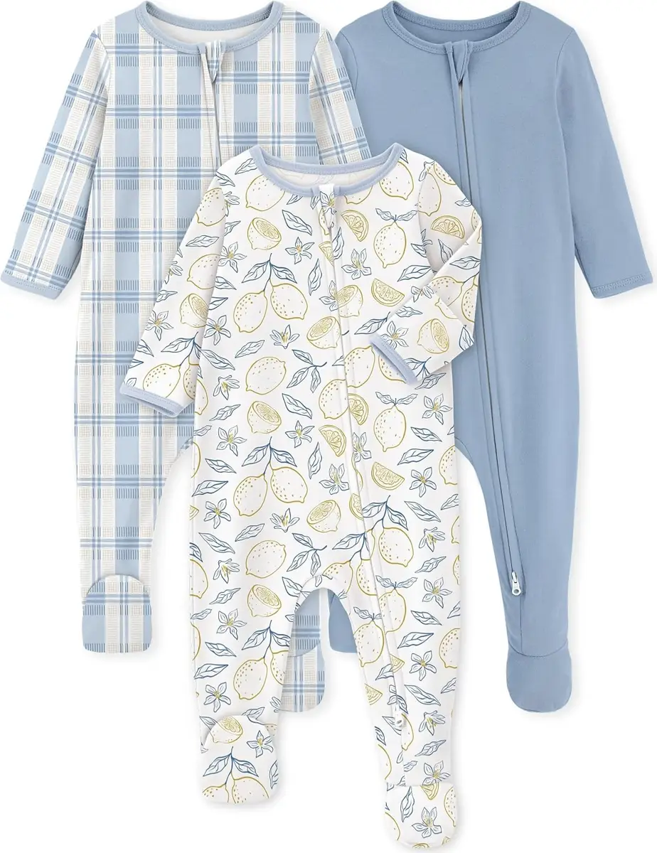Organic Cotton Baby Pajamas image 4