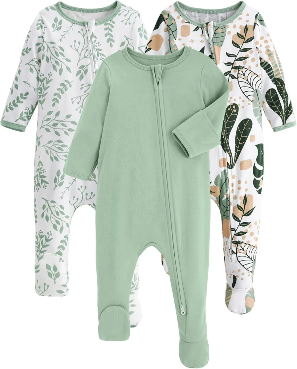 Organic Cotton Baby Pajamas image 5
